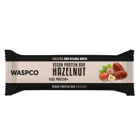 WASPCO Date and Hazelnut Vegan Protein Bar 40g