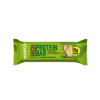 WASPCO Pistachio High Protein Bar 50g