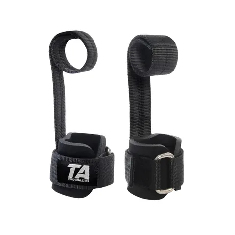 TORQ NUTRITION Athletics Big Grip Pro Lifting Strap Black