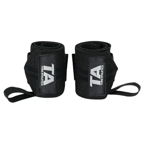 TORQ NUTRITION Athletics Pro Wrist Wraps Black