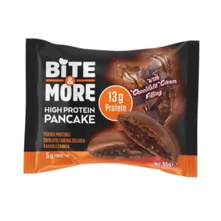 Bite&More بان كيك البروتين بالكاكاو والشوكولاتة المزدوجة 55g