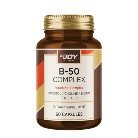 BigJoy | بيغ جوي فيتامينات B-50 كومبلكس 60 كبسولة