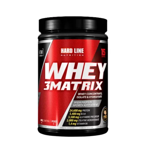 Протеин HARDLINE Whey 3Matrix Печенье 454г