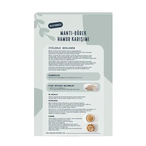 CEY NATURAL Gluten-Free Ravioli-Pastry Mix 220g