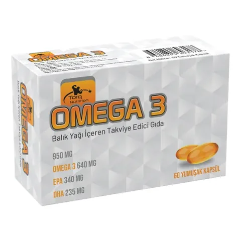 Torq Nutrition أوميغا-3 60 كبسولة هلامية