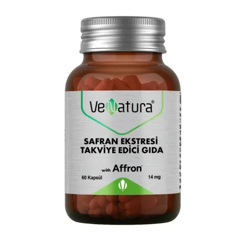 Venatura | في ناتورا مستخلص الزعفران 60 كبسولة
