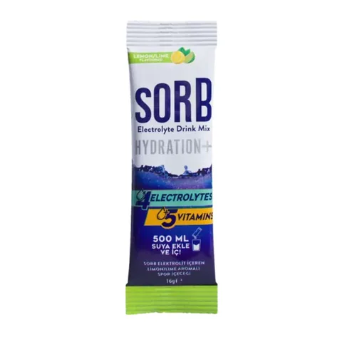 SORB Electrolyte Drink Mix Lemon Lime 16g