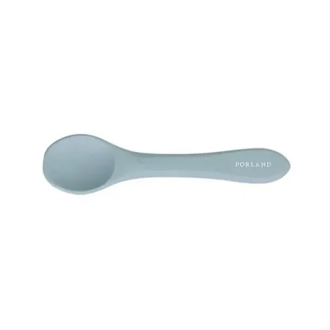 PORLAND Mustard&Blue Baby Training Fork and Spoon Set