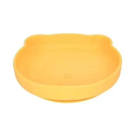Porland Fancy Mustard Baby Food Plate 16 cm