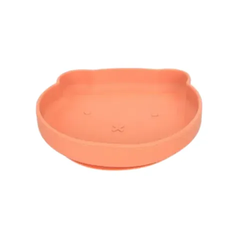 PORLAND Fancy Dusty Clay Baby Food Plate 16cm