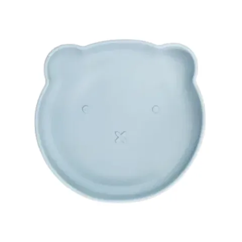 PORLAND Fancy Blue Baby Food Plate 16cm