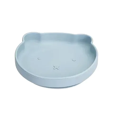 PORLAND Fancy Blue Baby Food Plate 16cm
