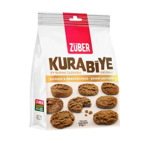 Zuber | زوبير بسكويت الشوفان 80g
