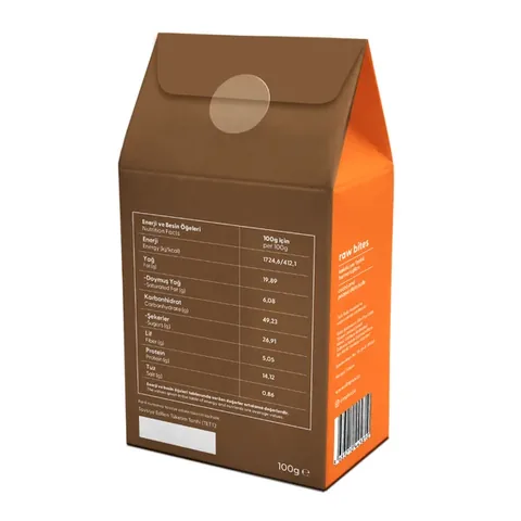 SLİMPLUS Cocoa Coated Gluten-Free Vegan Peanut Date Balls 100g