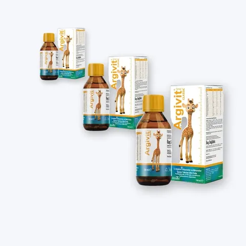 Set - Argivit Classic Kids Syrup 150 ml - 3 Packs