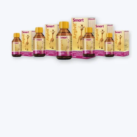 Huge Set - Argivit Smart Syrup For Kids 150 ml - 5 Packs