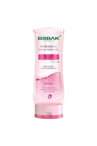 Bebak Feuchtigkeitsspendendes Gesichtsreinigungs-Gel für trockene Haut 200ml