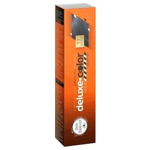 Bee Beauty Deluxe Blau Schwarz Haarfarbe Tube