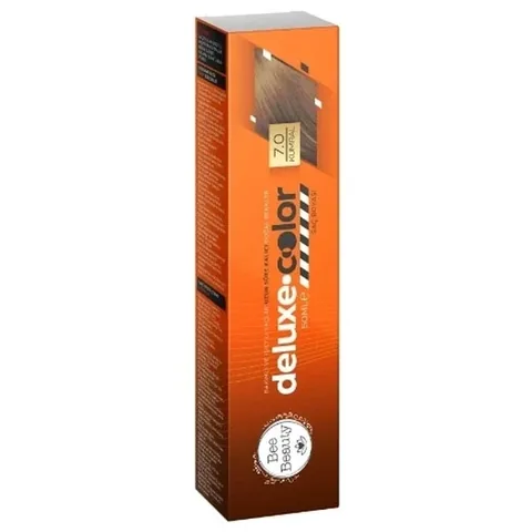 Краска для волос Bee Beauty Deluxe 7.0 каштановая