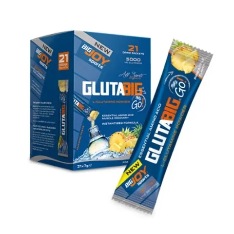 Bigjoy Glutabig Go Ananas 7g - 21 Vitamin Boost Stücke