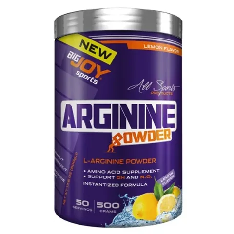 Bigjoy Sports Arginin Pulver Zitrone - 500g