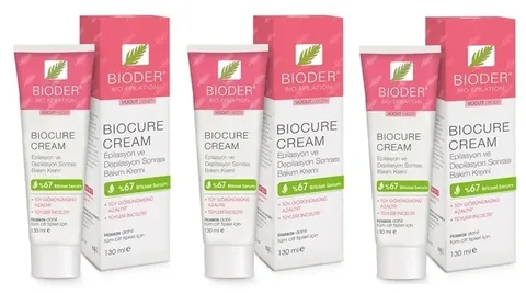 Крем для уменьшения волос Bioder By Bioxcin 3 x 130 мл для тела