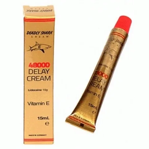 Tödlicher Hai 48000 Langzeit Verzögerungscreme mit Vitamin E 15ml