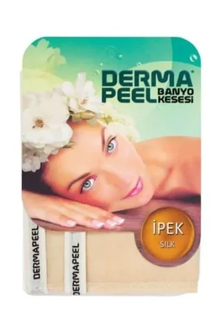 Dermapeel منشفة الاستحمام ديرمابيل المصنوعة من الحرير الطبيعي