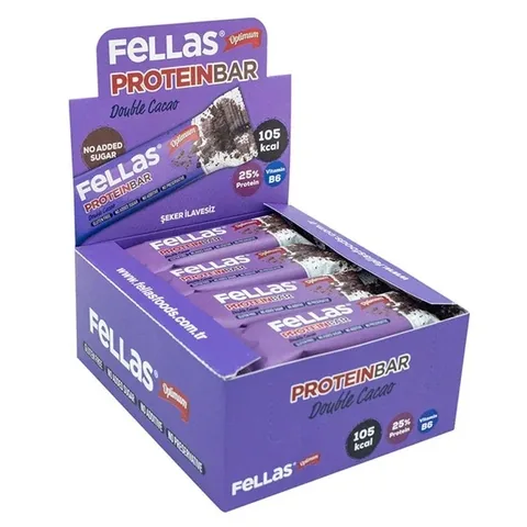 Fellas Double Cocoa Proteinriegel - 32g