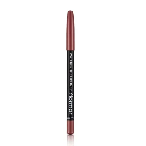 Flormar Wasserfester Lippenstiftkonturenstift 202 Weiches Pink Braun