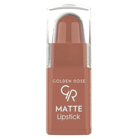 Golden Rose Mini Matte Lippenstift 01 - Langanhaltende, kräftige Farbe