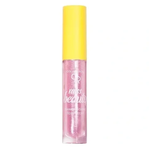 Golden Rose Miss Beauty 3D Lip Gloss - Diamond Shine Pink Trip