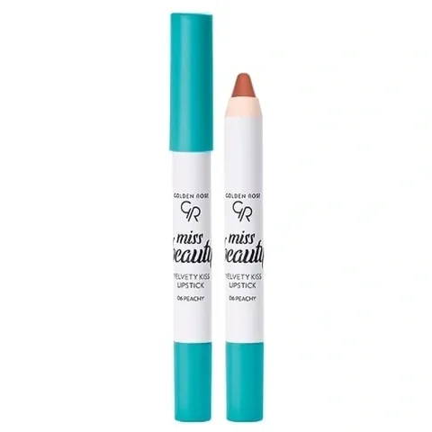 Golden Rose Miss Beauty Velvety Kiss Lippenstift Nr.:06 Pfirsich