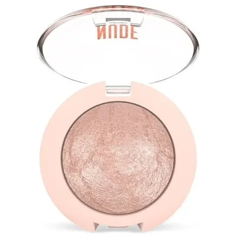 Präsentation des Golden Rose Nude Look Perle Gebackener Lidschatten Nr. 01 - Schimmerfinish