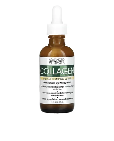 Advanced Clinicals Collagen Instant Plumping Serum 52 ml