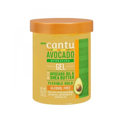 Cantu Avocado Hydrating Gel With Avocado Oil And Shea Butter 524 g