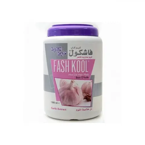 Fashkool Hot Oil Hair Mask Bain D'huile With Gralic Extract 1500 ml