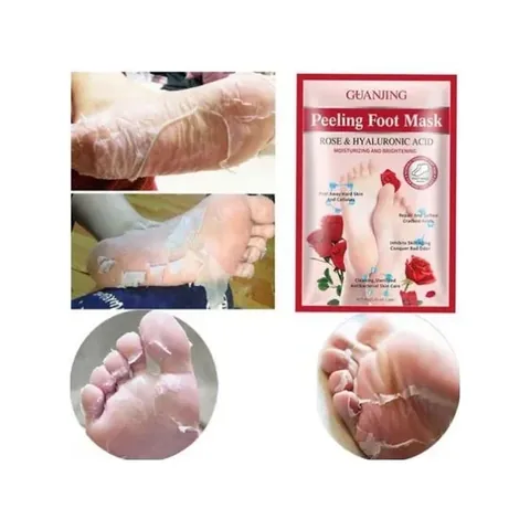 Guanjing Rose & Hyaluronic Acid Peeling Foot Mask 40 g