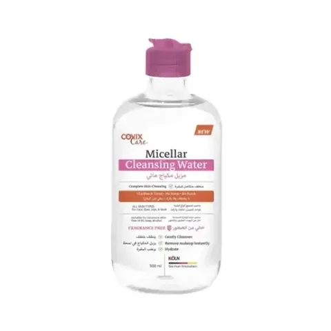 Koffein Mizellenwasser ohne Duft für die Entfernung von Make-up 500 ml von Covix Care