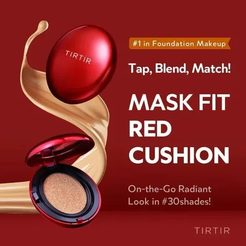Korean Red Cushion Foundation Ivory from Tarte 18g N°21