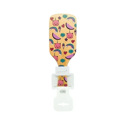 Wooden Hair Brush with Various Designs by Devina DIV-0805