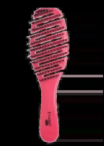 Purple Detangling Hair Brush by Even EV8005