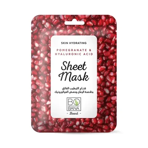 Bobana Pomegranate and Hyaluronic Acid Paper Mask