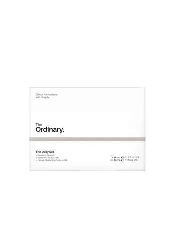The Ordinary Daily Skin Care Set: Serum + Cream + Cleanser