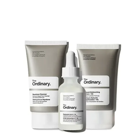 The Ordinary Daily Skin Care Set: Serum + Cream + Cleanser
