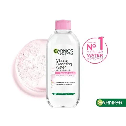 Garnier Micellar Water Makeup Remover for Sensitive Skin - 400 ml