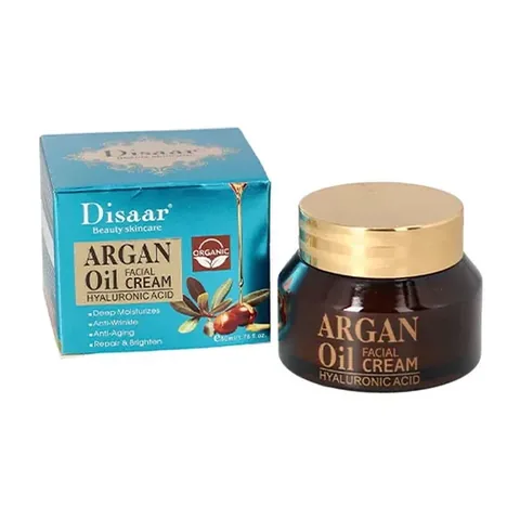Desar Argan Face Cream for Cleansing, Moisturizing, and Reducing Wrinkles - 50g