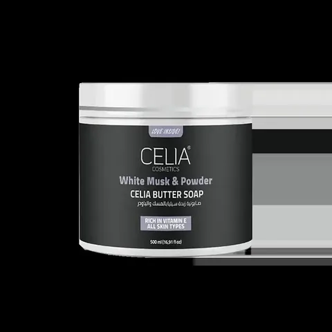 Celia Moschus- und Puder-Körperseife 500 Gramm von Celia