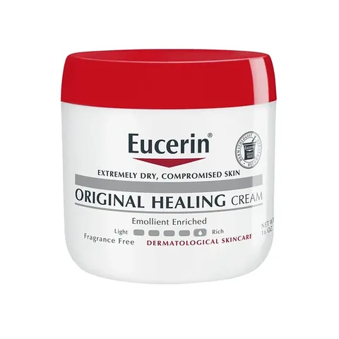 Eucerin Original Cream for Extremely Dry and Sensitive Skin, Fragrance-Free, 454 grams