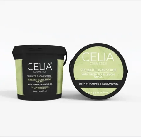 Celia Grüner Tee und Zitronengras Peeling 600 Gramm von Celia